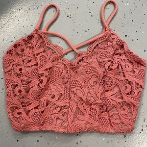 Small Pink Crop Top
